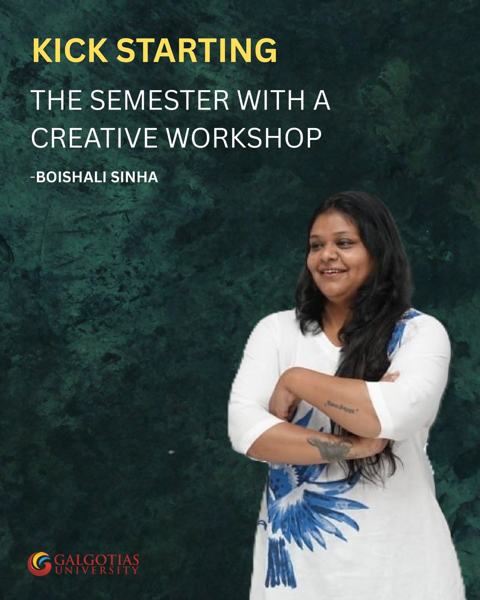 SMCSSOCIAL56882's tweet image. Day 1 = Fresh perspectives, creative vibes &amp;amp; inspired minds. The Film, Form &amp;amp; Practice Workshop is off to a magical start! 🎥
#CreativeWorkshop #SMCS #filmandform #GalgotiasUniversity