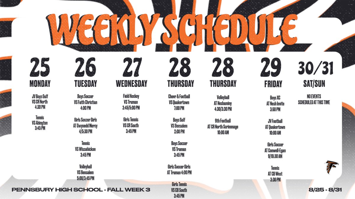 Check out the latest edition of "News from the Nest" which includes recaps of the past week in sports and some photos! Also, check out this upcoming week's schedule. Please note that we have a PACKED Thursday so it has 2 days on the schedule. 
view.gogipper.com/page/3255650