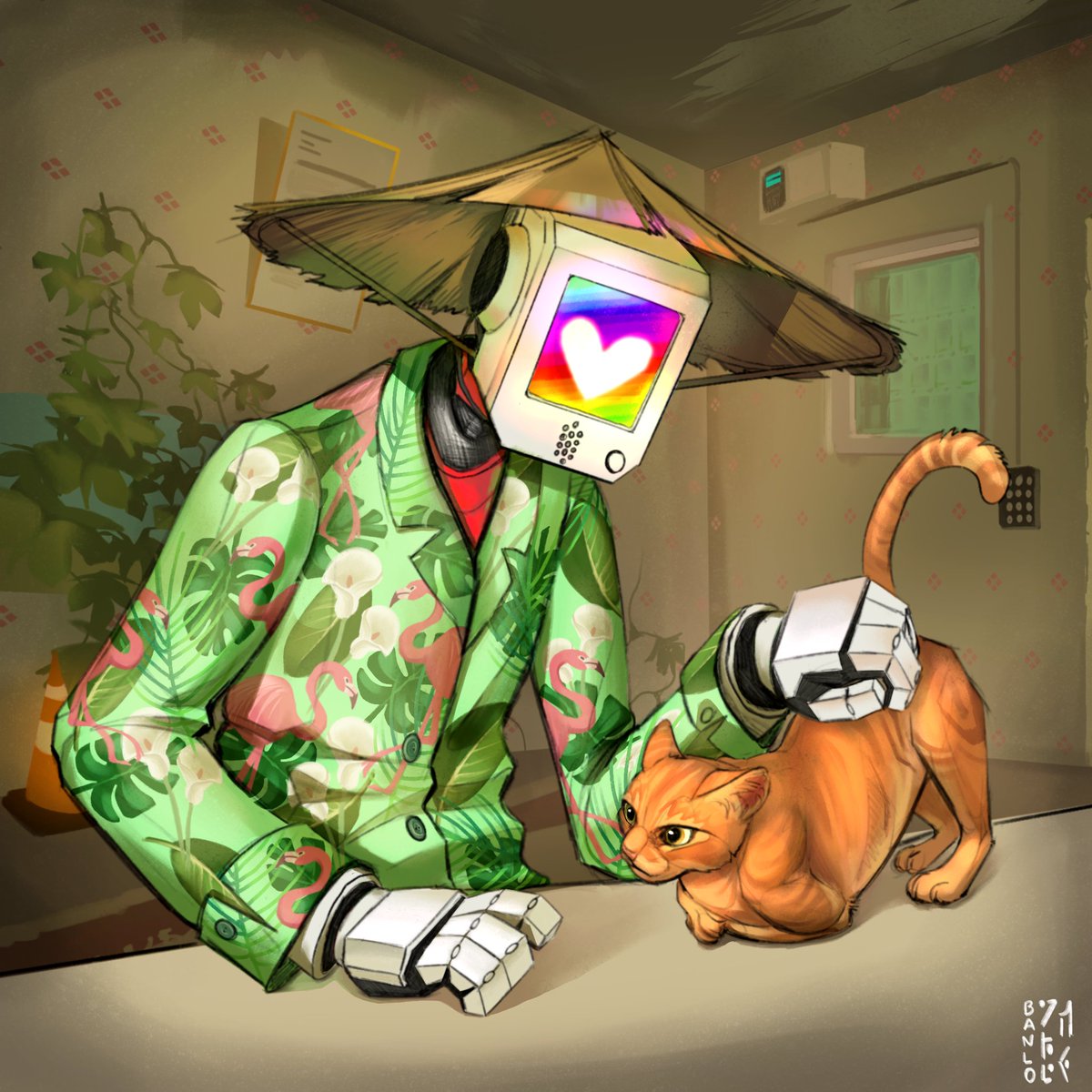 Banlo_Art's tweet photo. Momo petting the cat โค๏ธ
This is from December 2024
#stray #straygame #strayfanart #straymomo https://t.co/6umSAZdy0r