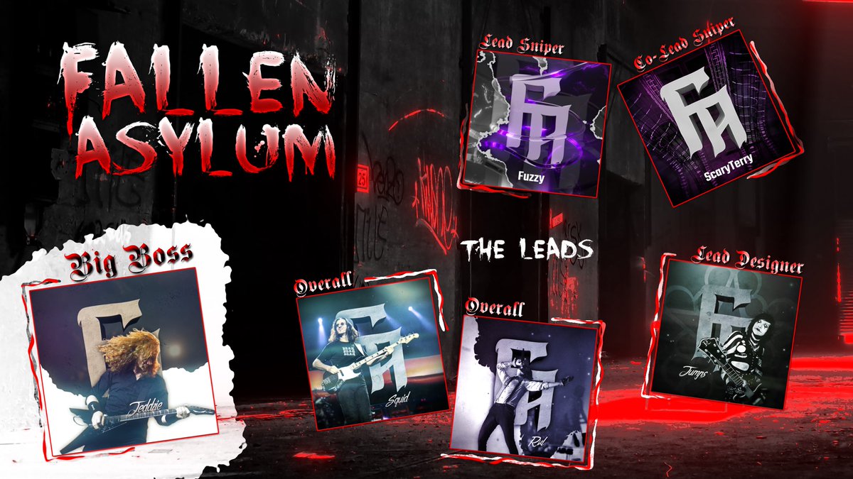 FALLEN ASYLUM LEADS LINEUP