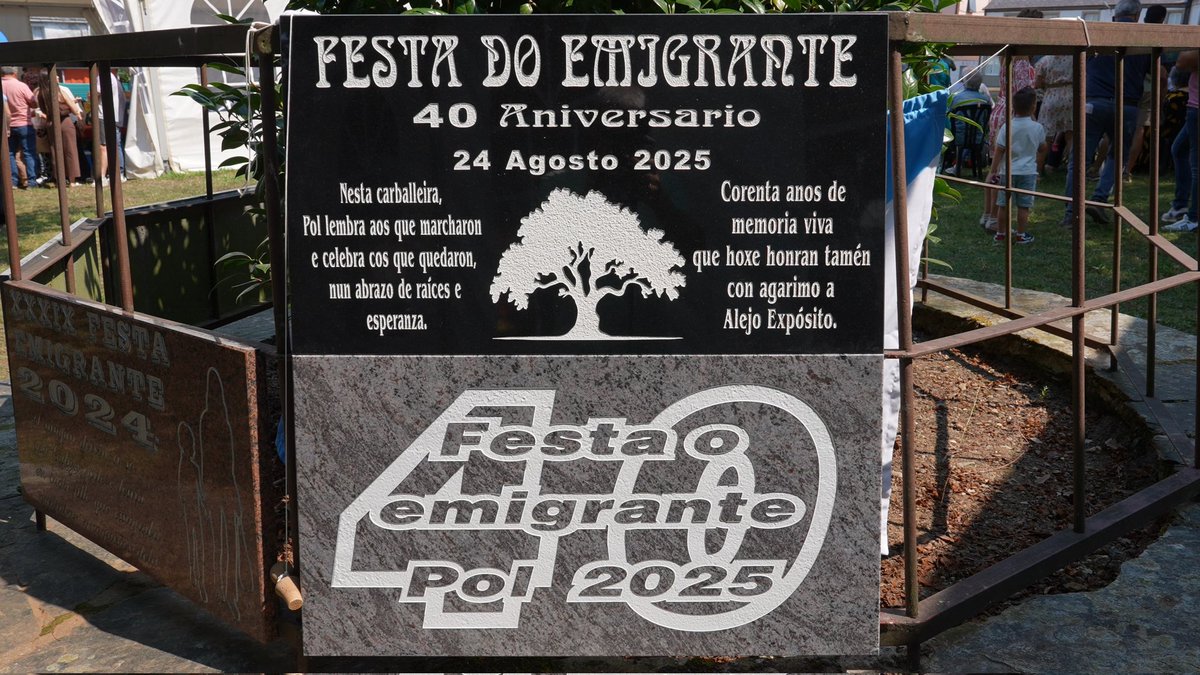 TIC-Servizo de Audiovisuais (@sdeaudiovisuais) on Twitter photo 🎉 A Carballeira de Mosteiro acolle este domingo a Festa do Emigrante do Concello de Pol.
🍽 O Deputado de Promoción Económica e Social, <a href="/riveracapon/">Pablo Rivera Capón ❤</a>, participa neste encontro, que inclúe o tradicional xantar de confraternidade. 🎉 A Carballeira de Mosteiro acolle este domingo a Festa do Emigrante do Concello de Pol.
🍽 O Deputado de Promoción Económica e Social, <a href="/riveracapon/">Pablo Rivera Capón ❤</a>, participa neste encontro, que inclúe o tradicional xantar de confraternidade.