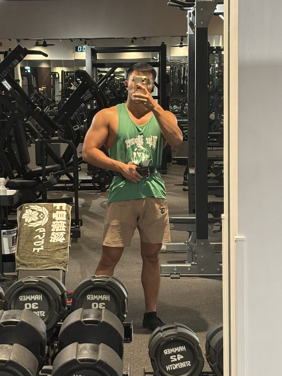 仕事終わりに🏋️