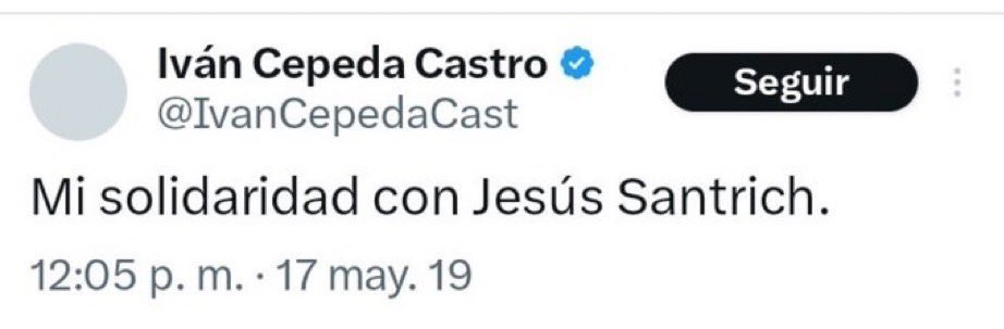 El candidato de quien?