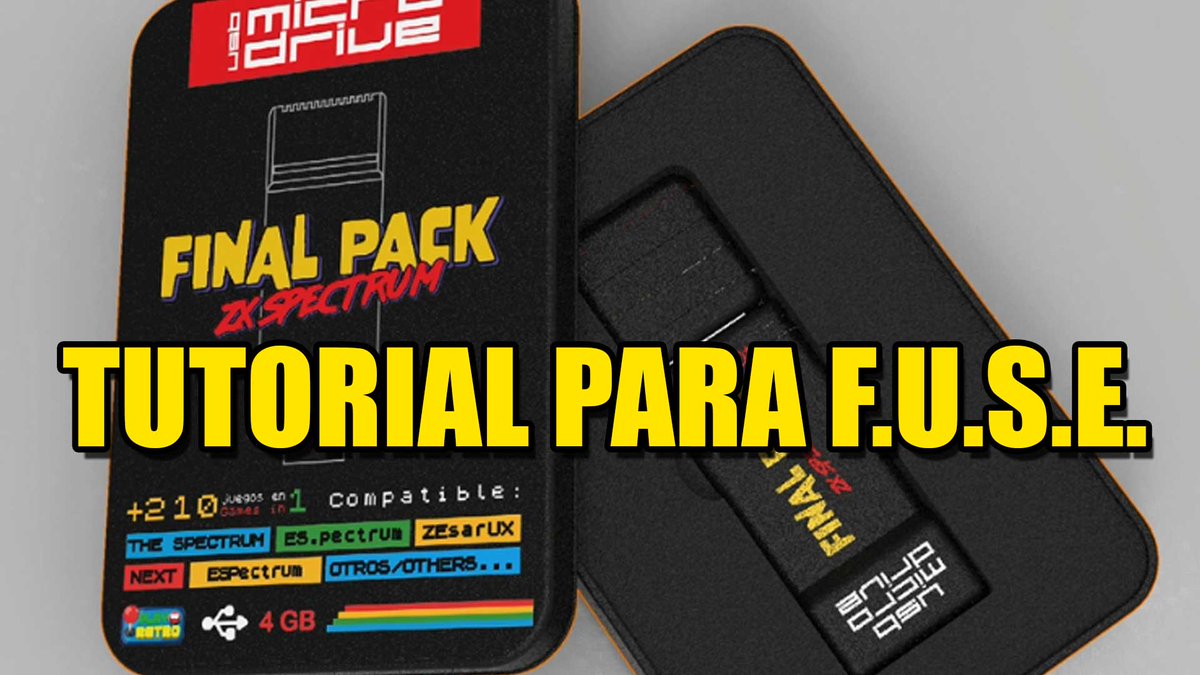 Juanje (@jdjuanje) on Twitter photo A las 19:00 les dejo cortesía de <a href="/JuanAntonio1072/">Juanan - JMV & Juanje Team</a> otro tutorial para usar como dios manda el Final Pack ZX Sepctrum de <a href="/PlayOnRetro/">PlayOnRetro</a> . En esta ocasión turno para el emulador FUSE:
youtube.com/watch?v=LqqMNZ… A las 19:00 les dejo cortesía de <a href="/JuanAntonio1072/">Juanan - JMV & Juanje Team</a> otro tutorial para usar como dios manda el Final Pack ZX Sepctrum de <a href="/PlayOnRetro/">PlayOnRetro</a> . En esta ocasión turno para el emulador FUSE:
youtube.com/watch?v=LqqMNZ…