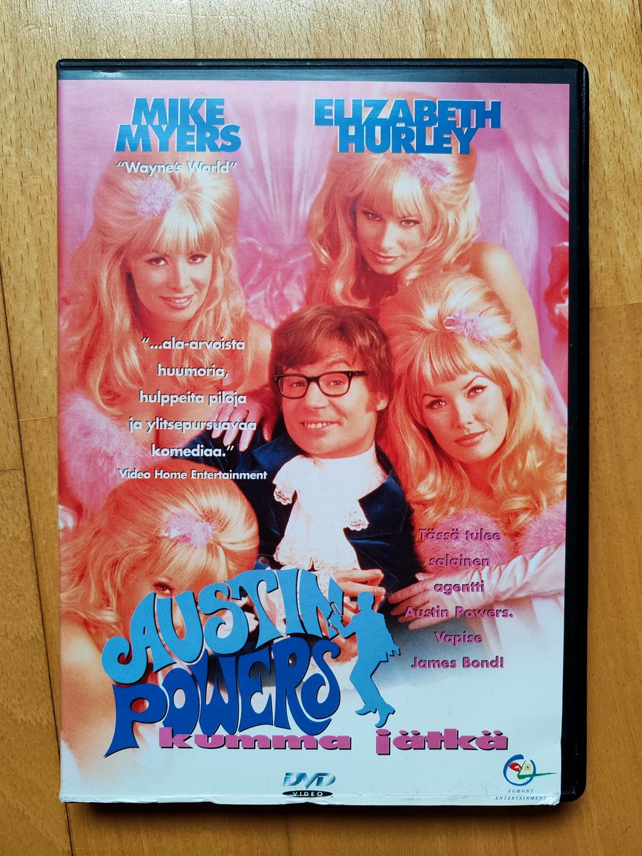 OnniMontonen's tweet image. Kuka muistaa Austin Powersin?
#kukamuistaa #austinpowers