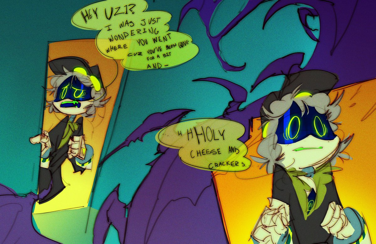 chicken_soup223's tweet image. Would you still love me if I was an eldritch horror 
(1/3)