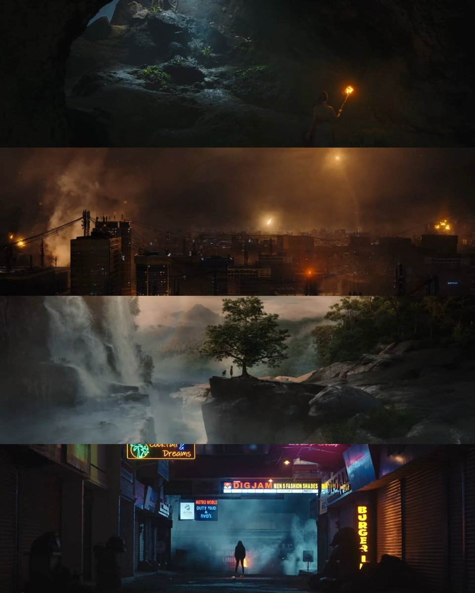 Frames of a Malayalam film 

Colour Grading at its finest 🔥📈