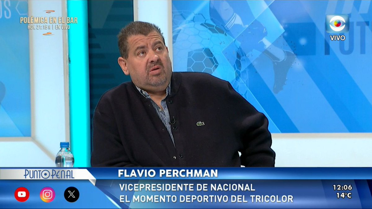 “Grité el gol anulado de Racing y el tercero lo grité como loco. El partido lo sufrí bastante porque Peñarol tuvo un montón de chances claras”

Flavio Perchman en <a href="/Punto_Penal/">Punto Penal</a>
#PuntoPenalEnEl10