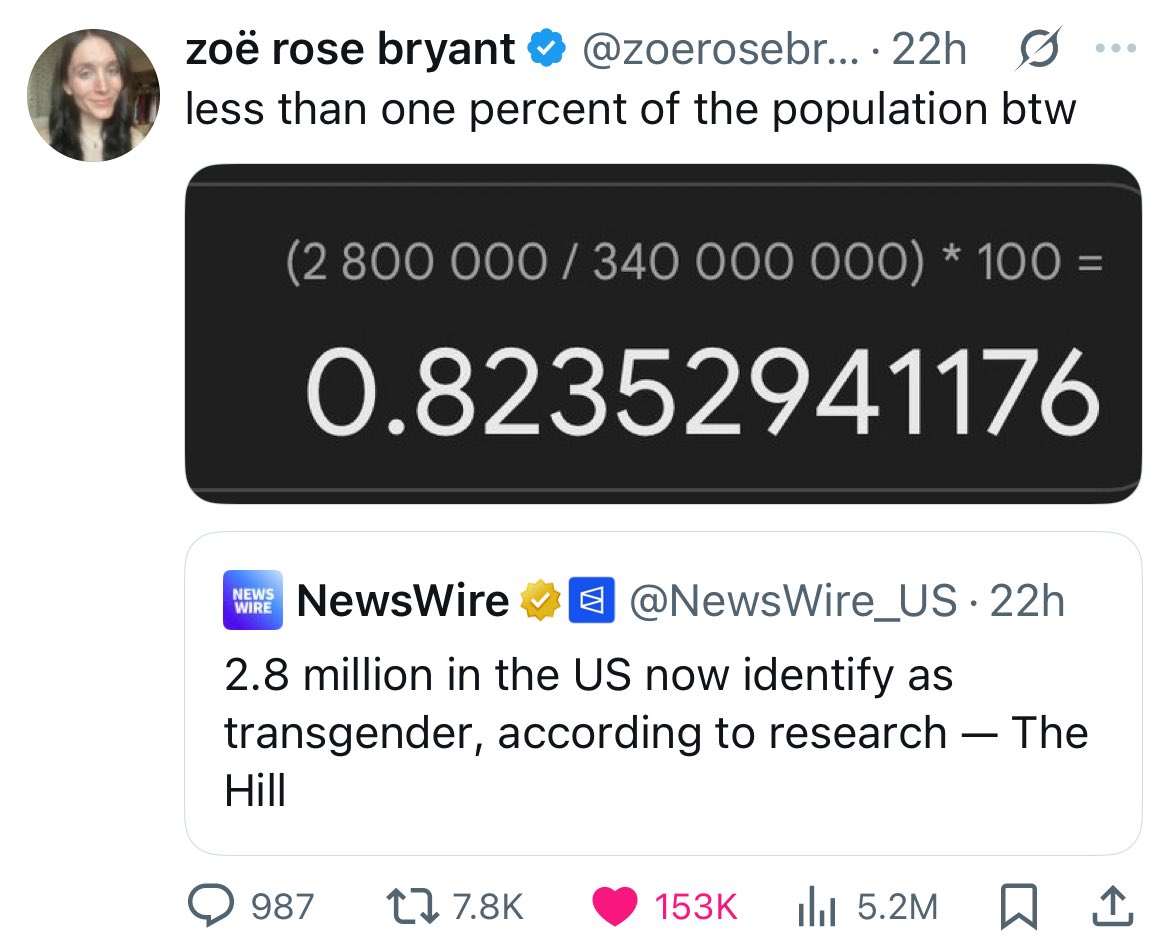 it’s crazy to think that i had a &lt;1/100 chance of being transgender and it hit. this is why you should always gamble