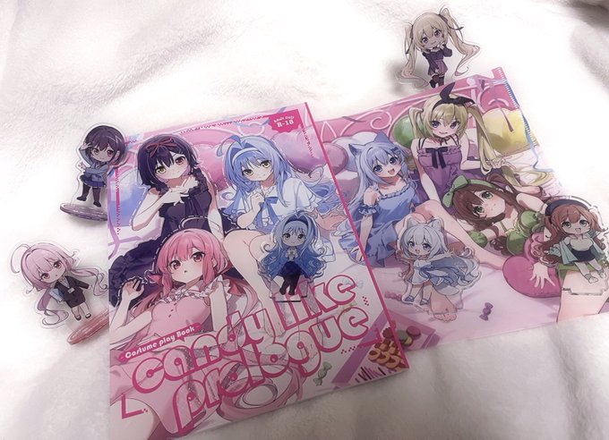 木瀬 樹先生(@kiseitsuki7126 )のC106新刊、飴色プロローグのヒロインもお相手も大好きなのでまた新しいシチュで見れてとても最高でした🤍
グッズのアクスタもステッカーも本当にかわいい…!
そしてお忙しい中、サインのご対応もありがとうございました!すべてが家宝です…🙏 