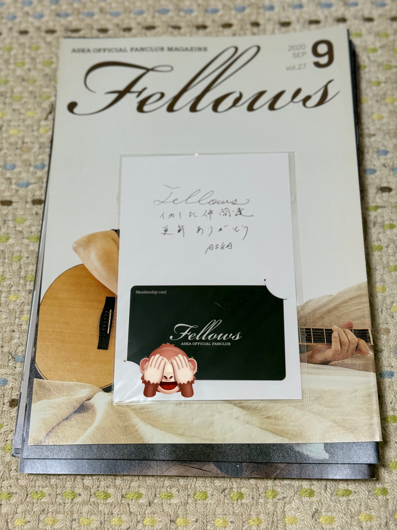 Fellows ASKA会報誌 ASKA ファンクラブ Fellows 会報 1 2 4 6 8 10 12 アスカ｜Yahoo