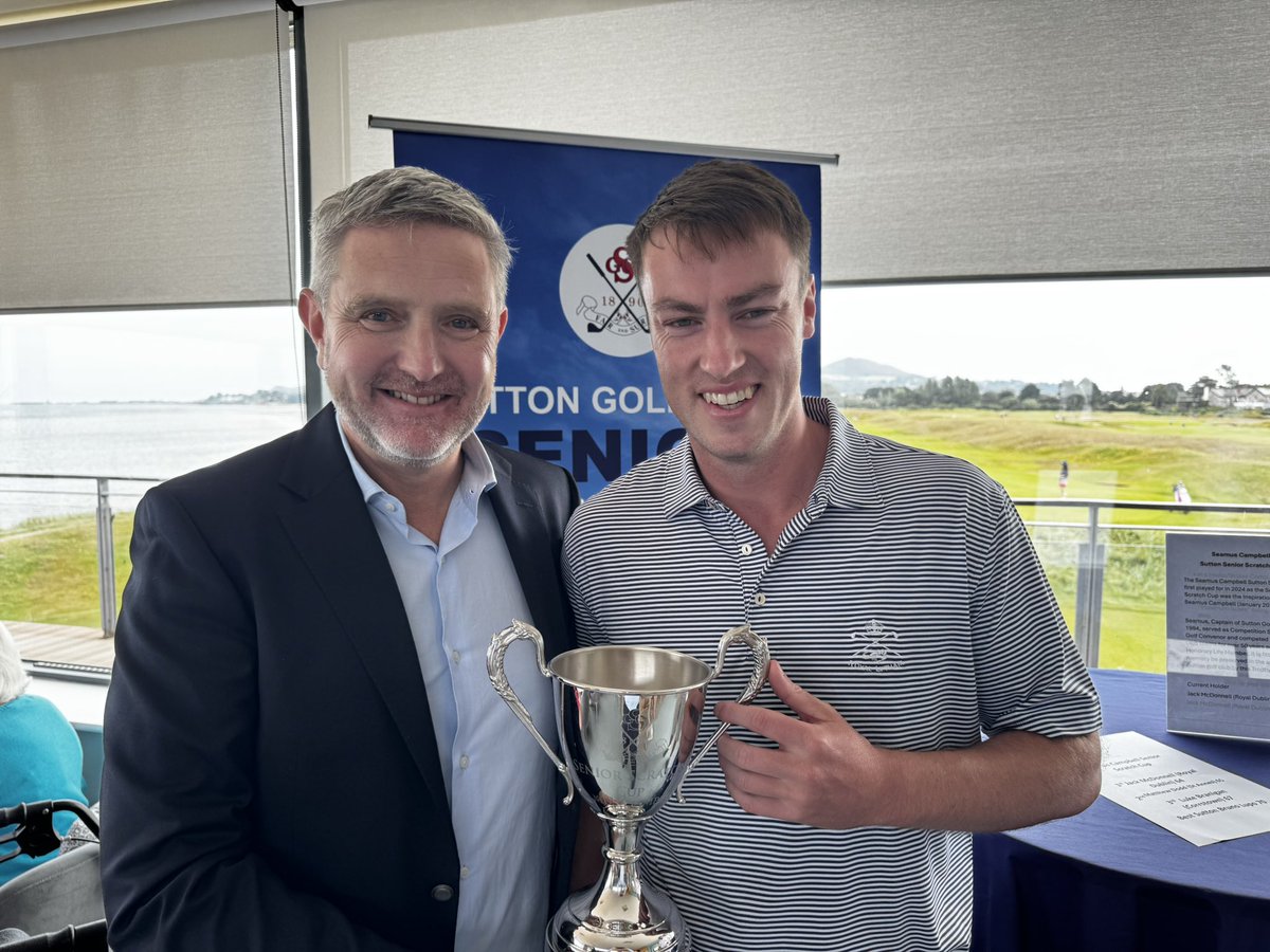 Seamus Campbell Senior Scratch Cup Result <a href="/ScratchCups/">Scratch Cups Ireland</a> #golfireland