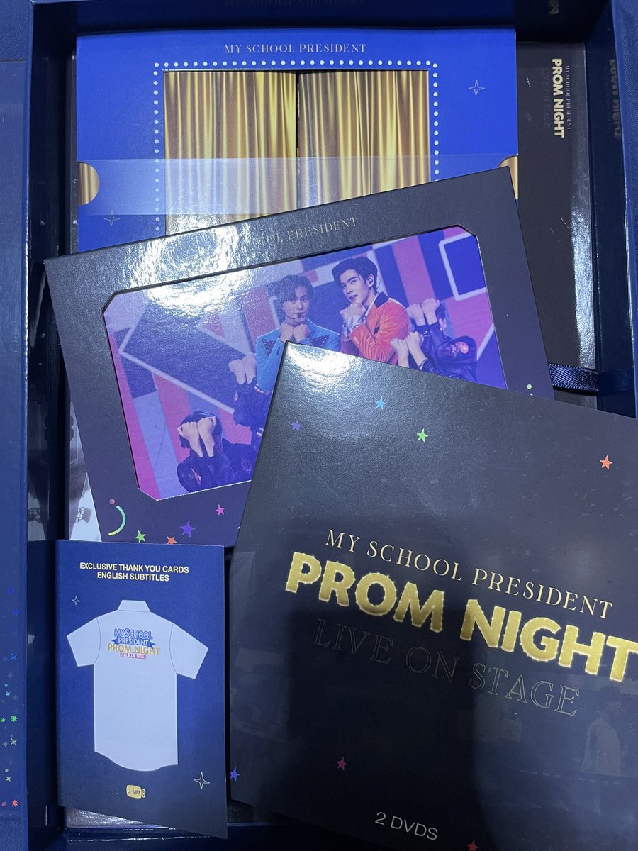 MY SCHOOL PRESIDENT PROM NIGHT DVD BOX Unboxing My School