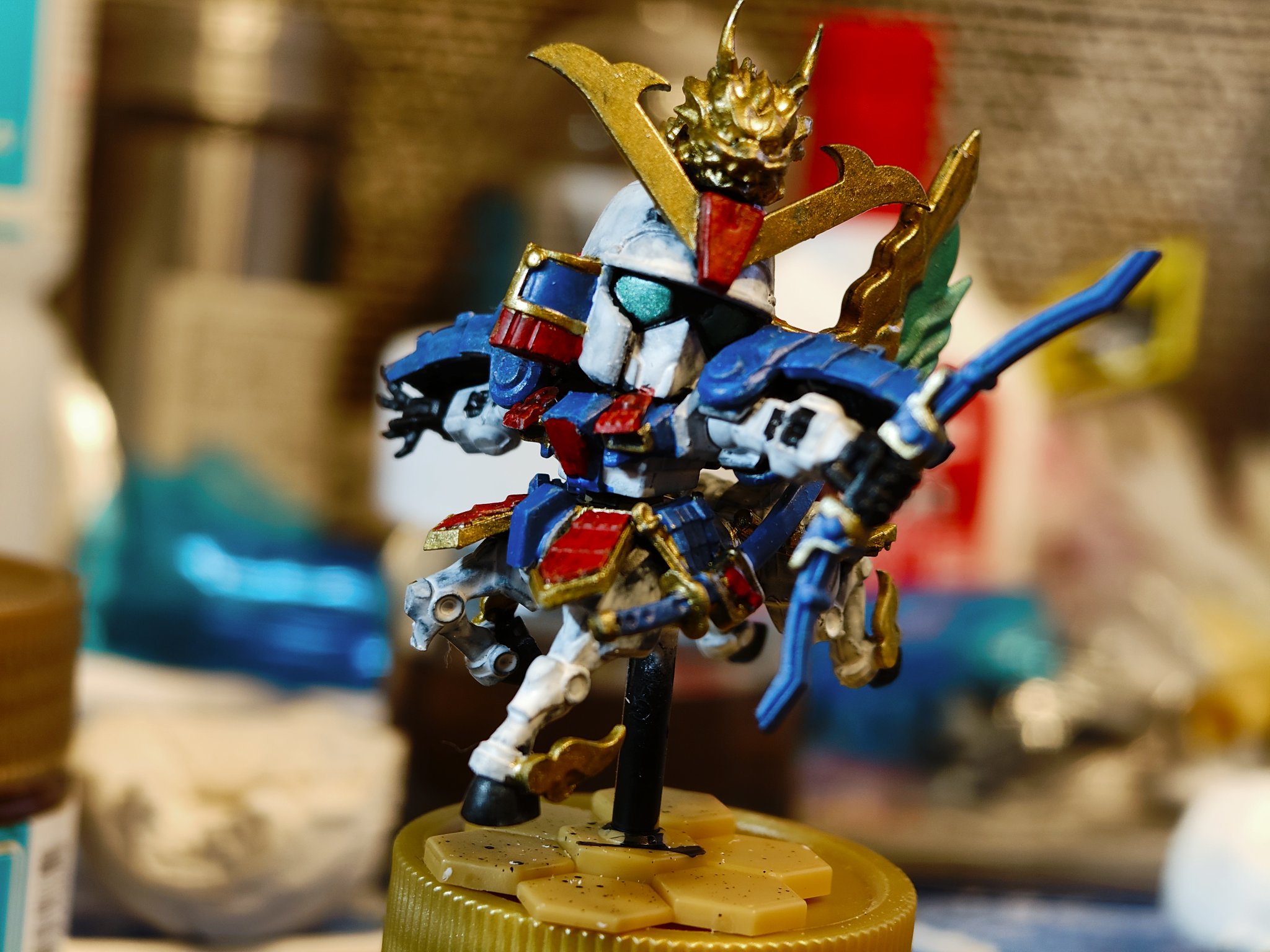 スペリオルディファイン 武者精太頑駄無 麒麟児特装 塗装済み 完成品②