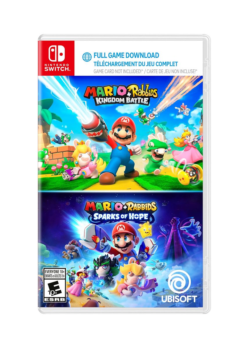 Pre-order | Amazon Exclusive

Mario + Rabbids® Kingdom Battle + Mario + Rabbids® Sparks of Hope

amzn.to/4lF0EQt

#Switch #ad