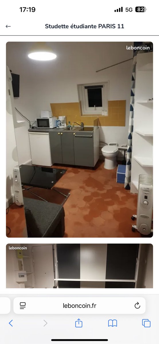 Ma recherche d’appart se passe MAL, c’est quoi ça ????? tu peux poser un classique tout en retournant ton steak…….