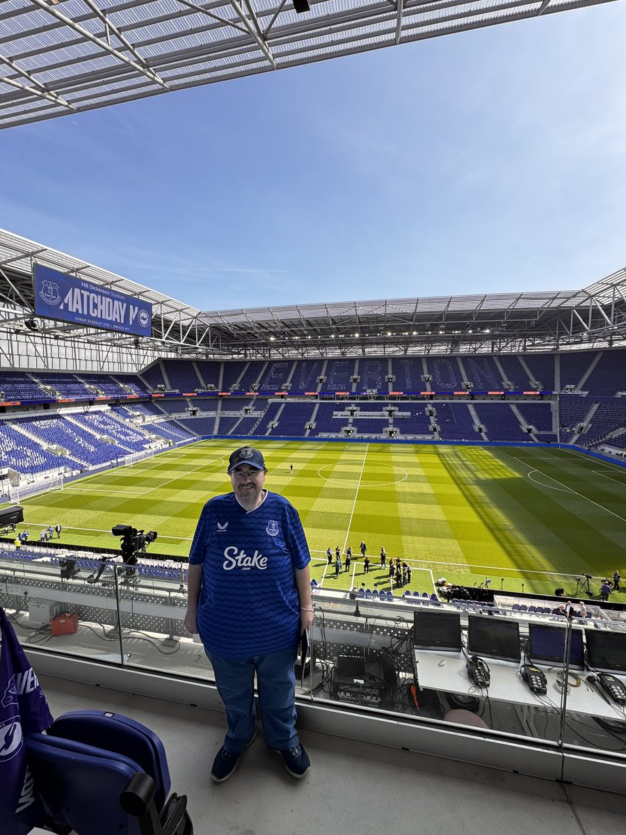 Some stadium we got now. Good important 3 points #everton #kopitesaregobshites ⚽️💙