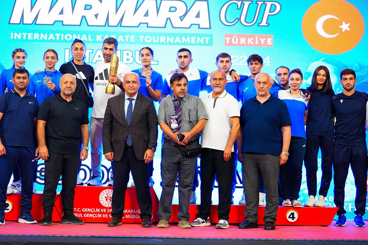 22-24 Ağustos 2025 tarihlerinde Başakşehir Spor Salonu’nda düzenlenen Uluslararası Marmara Cup Karate Şampiyonası başarıyla tamamlandı. Minik, yıldız, ümit, genç, büyük ve veteranlar kategorilerinde gerçekleşen şampiyonada 29 ülkeden yaklaşık 2.000 sporcu tatamiye çıktı.

Sportif