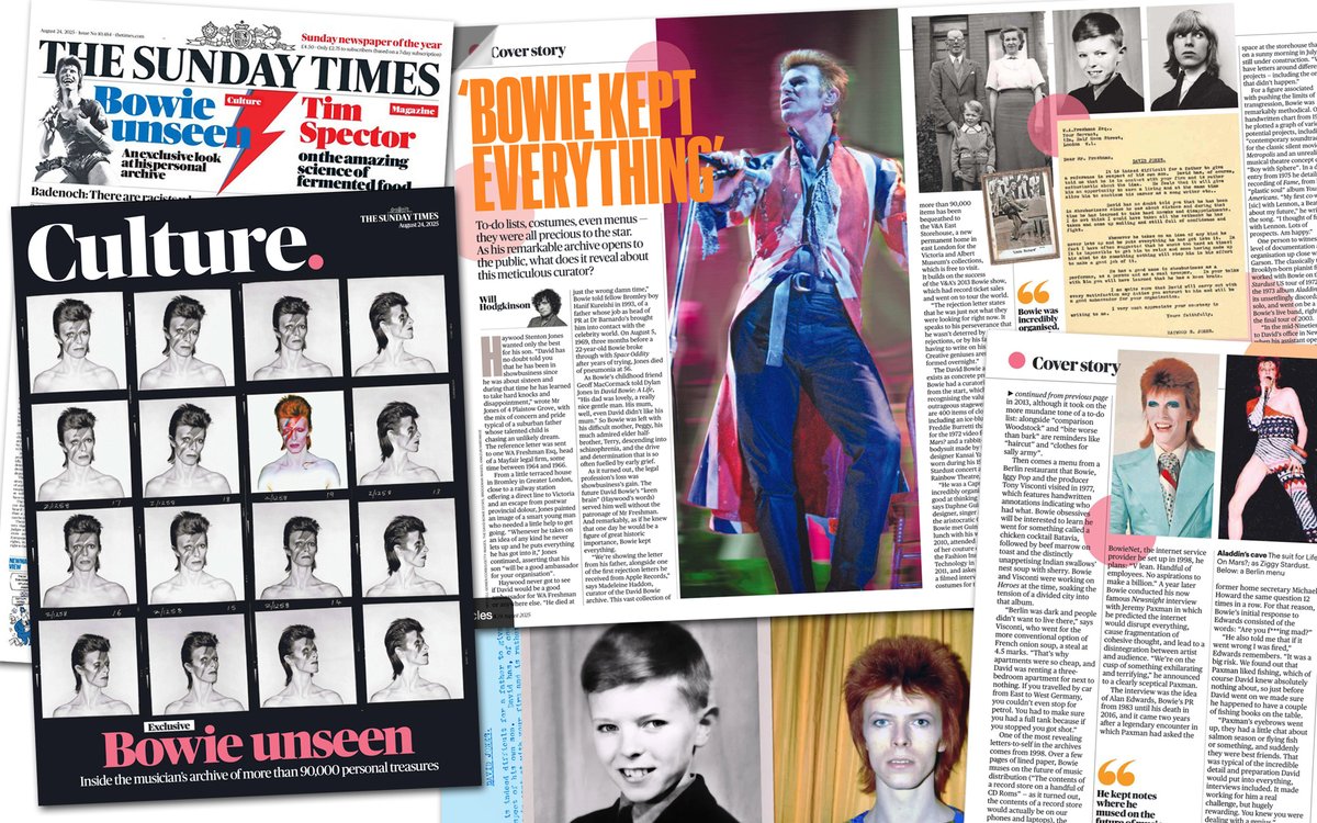 David Bowie Official tweet media