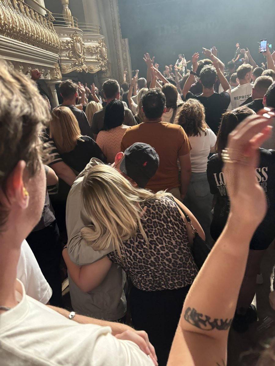 lukewalkley's tweet photo. @theenemyband thank you to the band for the free gig but also getting our mate his first kiss https://t.co/HQuUL2PbWc