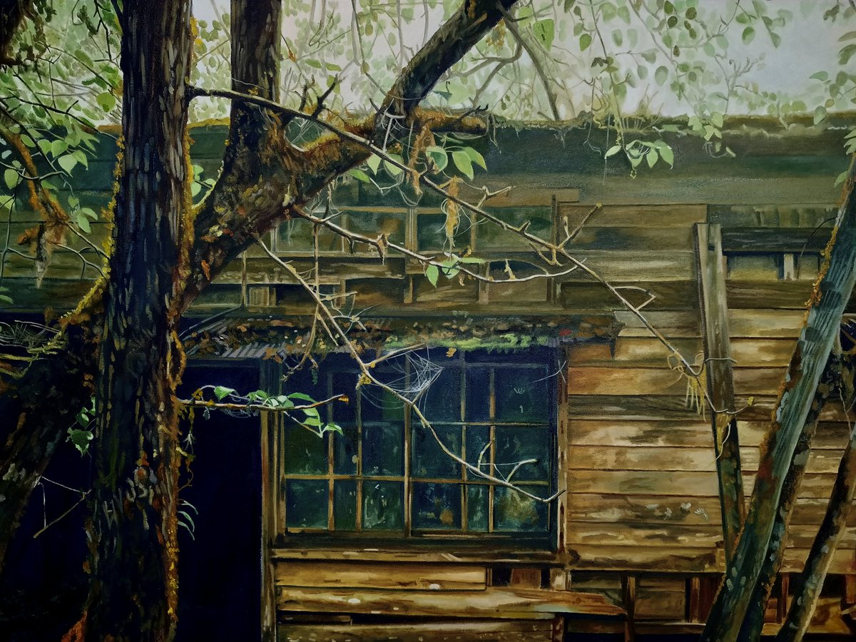 artistdhiraj's tweet photo. "वीराना" 3x4 ft. Oil on canvas.
.वीराना सा है... वीराना जो बरसों से जी तो रहा है पर जिसे किसी ने छुआ नहीं शायद !!
.
#dhirajkhandelwal #jaipur #india #artist #realism #realismart #faces #technique #sufmato #chiaroscuro #instart #oilpainting #realism #painting #unstoppable https://t.co/OAyDdLjYVw