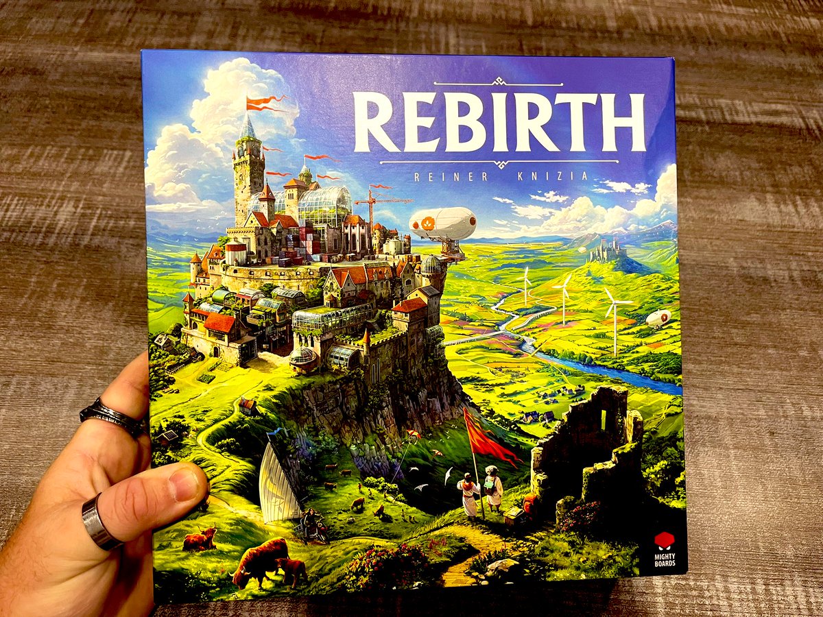 Last day of <a href="/FallConYYC/">FallCon</a> 
Starting it off with Rebirth!
#MightyBoards 
#FallCon2025