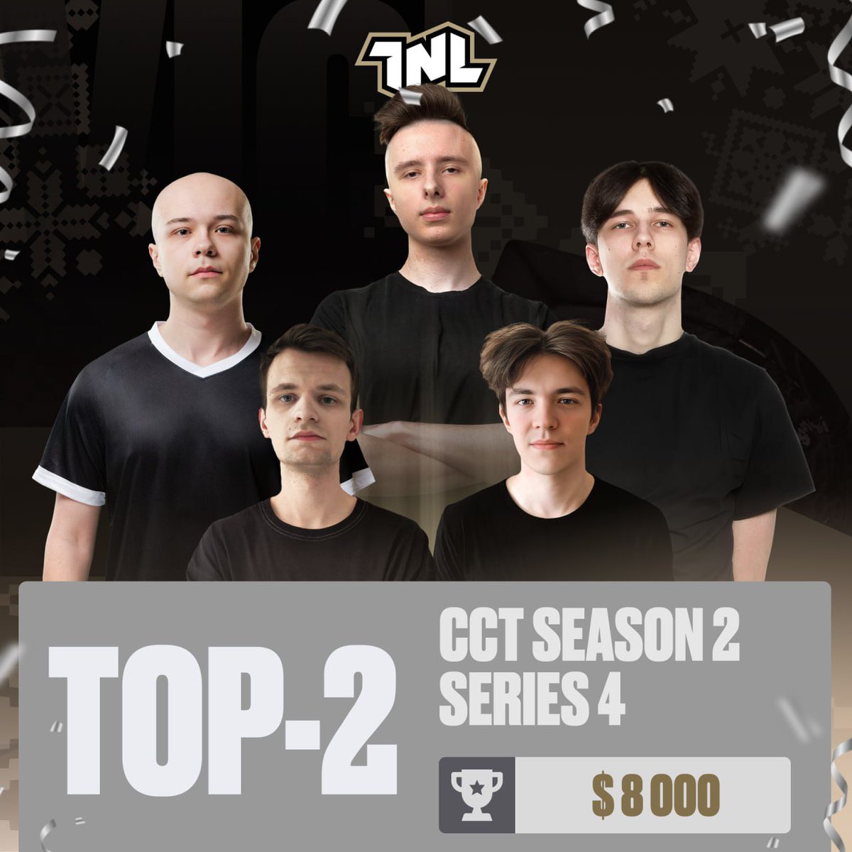 TNL πΊπ¦ (@tnl_cs2) on Twitter photo π History is written step by step:
π₯ 2nd place at <a href="/CCT_Dota/">Champion of Champions Tour DOTA 2</a> Season 2 Series 4
π° $8,000 prize money
Today <a href="/OGesports/">OG</a> are the champions, but we know for sure β one day the trophy will be in our hands! π
#CCT #CCTSeason2 #Dota2 #Esports #GrandFinal #RunnerUp #RoadToChampions π History is written step by step:
π₯ 2nd place at <a href="/CCT_Dota/">Champion of Champions Tour DOTA 2</a> Season 2 Series 4
π° $8,000 prize money
Today <a href="/OGesports/">OG</a> are the champions, but we know for sure β one day the trophy will be in our hands! π
#CCT #CCTSeason2 #Dota2 #Esports #GrandFinal #RunnerUp #RoadToChampions