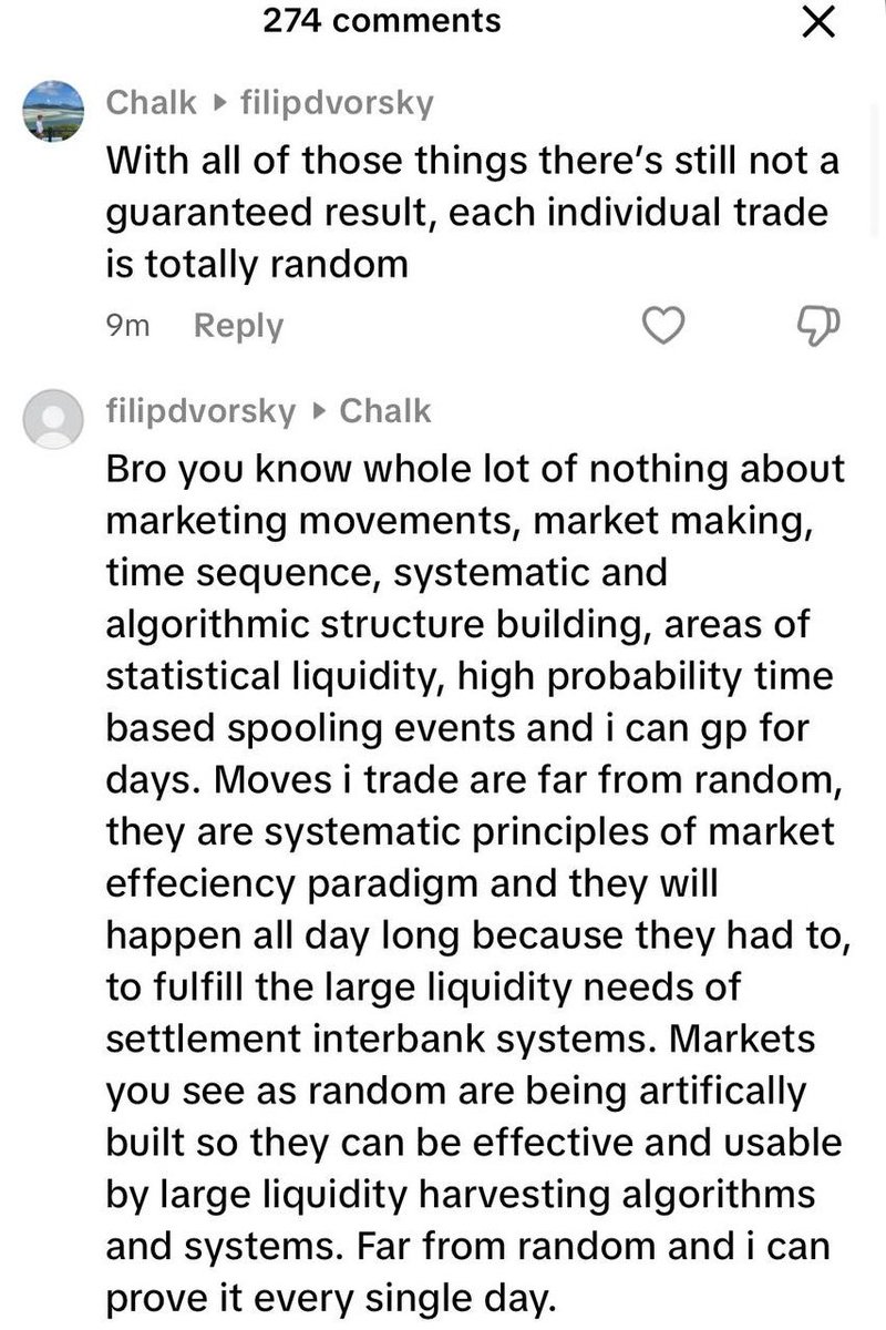 Chalk (@traderchalk) on Twitter photo โ๐๐๐ผ๐ฟ๐๐๐ ๐๐๐๐ ๐๐ผ๐๐ฝ๐๐๐๐โ
โ๐๐๐ ๐๐๐๐ฟ๐๐๐ฟ ๐๐๐๐พ๐๐๐ ๐๐๐ ๐๐ผ๐๐ ๐๐ ๐๐๐๐๐๐ฝ๐๐โ
๐๐ฒ๐ฟ๐ฒ ๐ฎ๐ฟ๐ฒ ๐๐ผ๐บ๐ฒ ๐บ๐ผ๐ฟ๐ฒ ๐ผ๐ณ ๐บ๐ ๐๐ต๐ผ๐๐ด๐ต๐๐โฆ
Thereโs absolutely patterns to market movements making it not totally random, humans are โ๐๐๐ผ๐ฟ๐๐๐ ๐๐๐๐ ๐๐ผ๐๐ฝ๐๐๐๐โ
โ๐๐๐ ๐๐๐๐ฟ๐๐๐ฟ ๐๐๐๐พ๐๐๐ ๐๐๐ ๐๐ผ๐๐ ๐๐ ๐๐๐๐๐๐ฝ๐๐โ
๐๐ฒ๐ฟ๐ฒ ๐ฎ๐ฟ๐ฒ ๐๐ผ๐บ๐ฒ ๐บ๐ผ๐ฟ๐ฒ ๐ผ๐ณ ๐บ๐ ๐๐ต๐ผ๐๐ด๐ต๐๐โฆ
Thereโs absolutely patterns to market movements making it not totally random, humans are