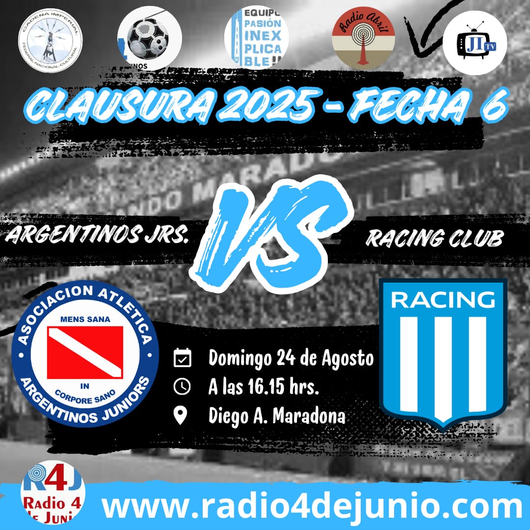 @aaajoficial 🆚 <a href="/RacingClub/">Racing Club</a> | EN LA HISTORIA | ✍🏻 <a href="/MAReverdito/">Mariano A. Reverdito</a>
equipopasioninexplicable.blogspot.com/2025/08/argent…