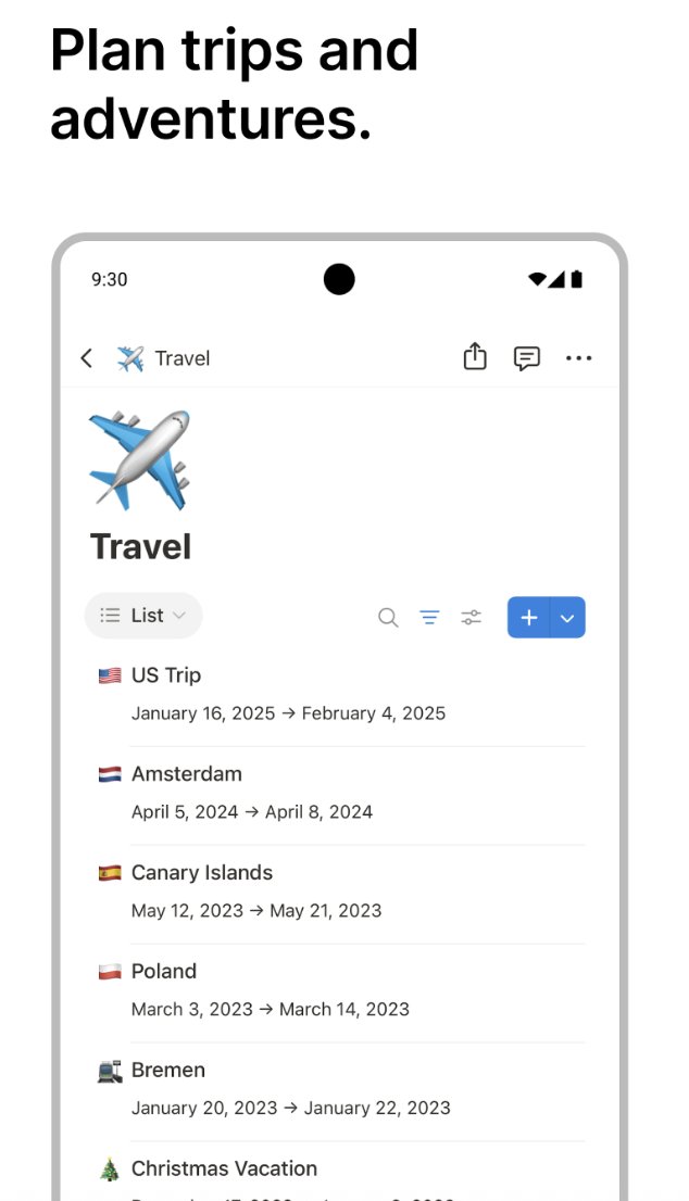 TelecomTalk's tweet photo. App of the Day: Notion ๐๐
From notes to tasks to planning your week โ all in one place. ๐
Why we love it: flexible + simple yet powerful.
What about you: Which productivity app helps you stay on track every day?
Share your go-to ๐
#AppOfTheDay #Productivity #Tech https://t.co/48MapU5PT7