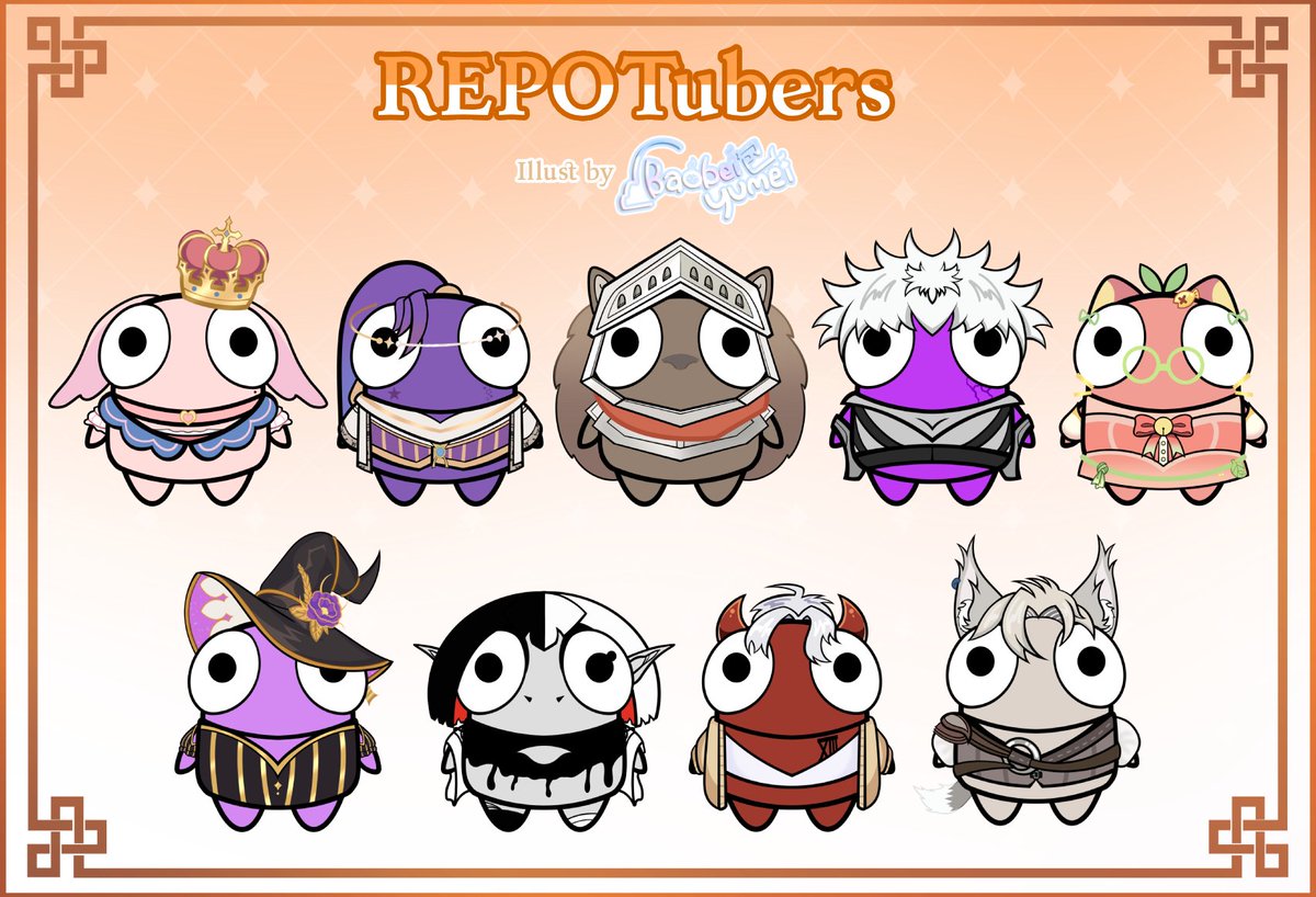 REPOTUBERS that I kept forgetting to post!