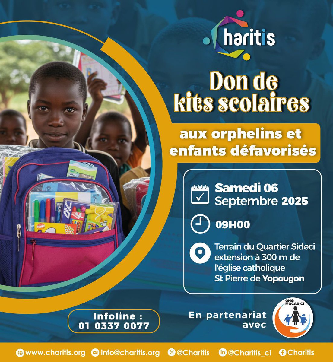 Parceque nul n'a le droit d'être heureux seul ...