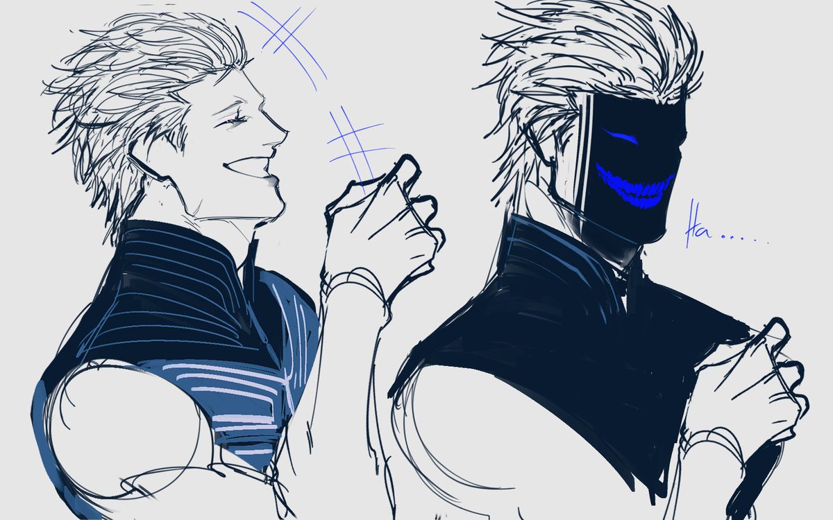 ofc Vergil have lovely smile..