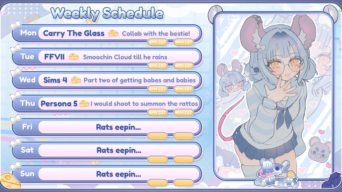 Zumi Blu🫐🐀 ꒰ VTUBER ꒱ tweet media