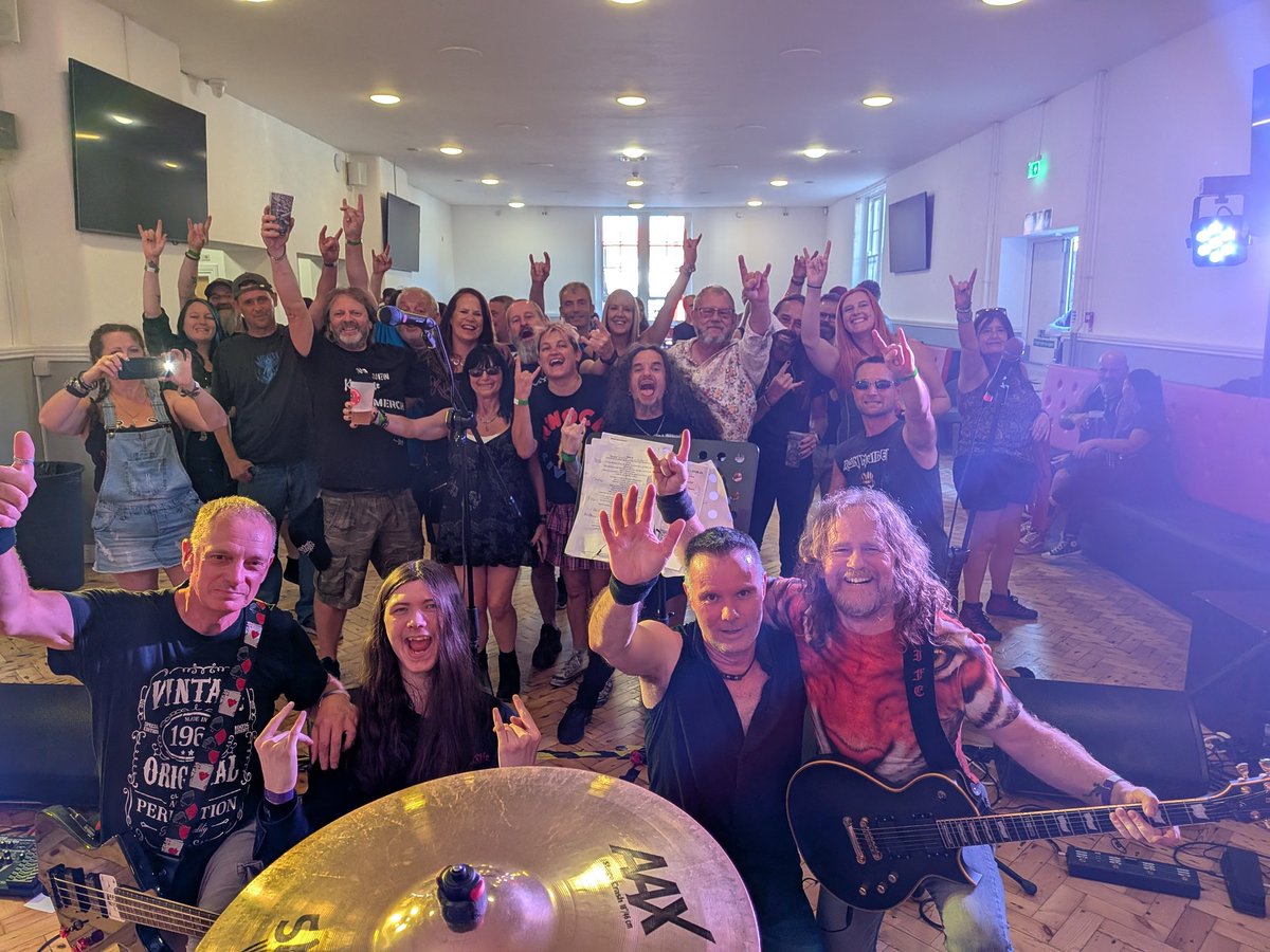 A great time had at the first Exe Rocks. Our new singer Jake was amazing at his first gig with us.

#firstgig
#newsinger
#newfestival