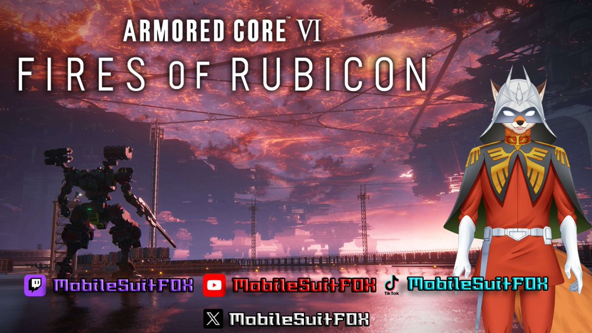 MORE ARMORED CORE TONIGHT! 5PM CST

#ARMOREDCORE #ARMOREDCORE6 #Livestream