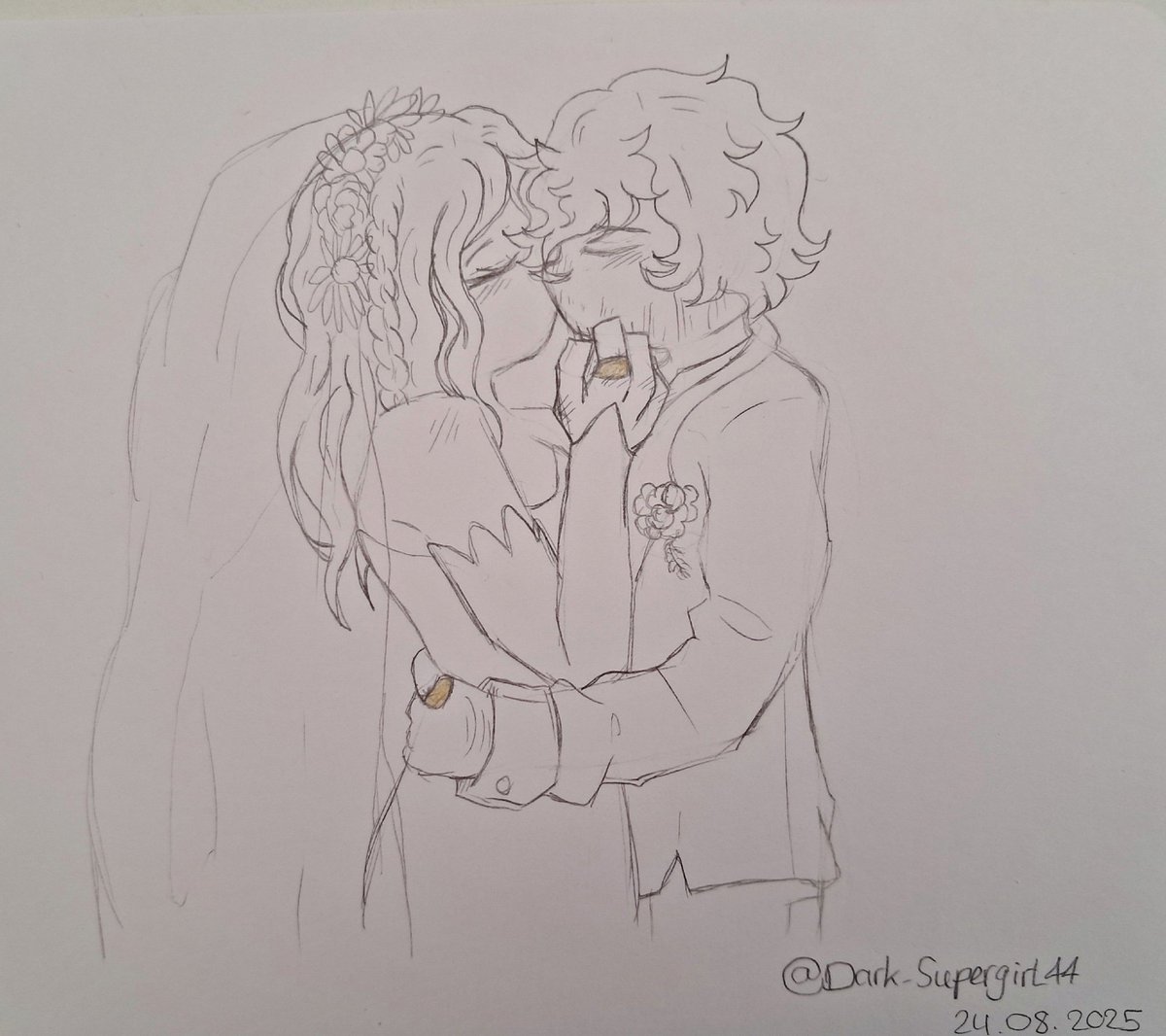Dark_Supergirl4's tweet image. Mikenessa Marriage :3 // #Schmelly #Mikenessa #FNAFMovie #Vanessashelly #Mikeschmidt #drawing