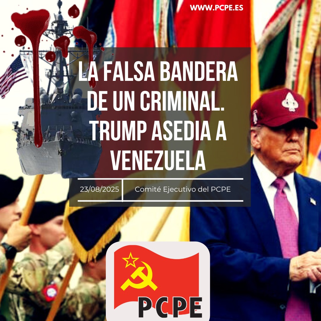 Con el pueblo de la República Bolivariana de Venezuela ‼️🇻🇪

Los pueblos del mundo, en una creciente movilización antiimperialista, deben arrastrar a los Trump, Netanyahu, Zelensky, Milei..., ¡hasta enterrarlos en el mar! #PCPE

unidadylucha.es/index.php?opti…