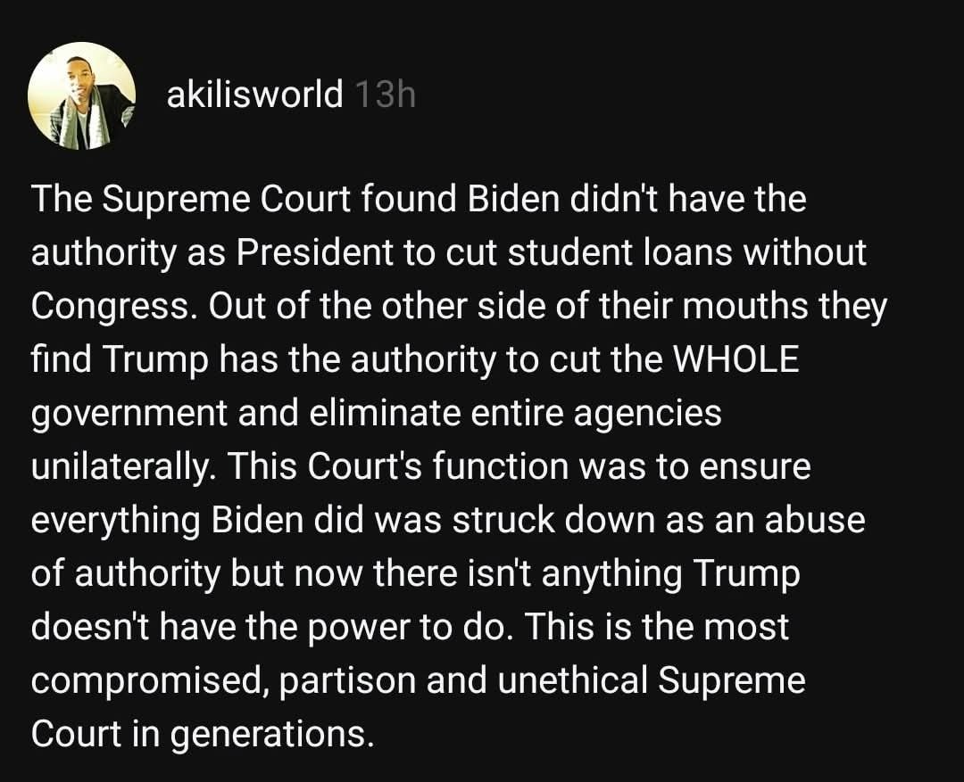 The court protects the wealthy, just like the police and military.