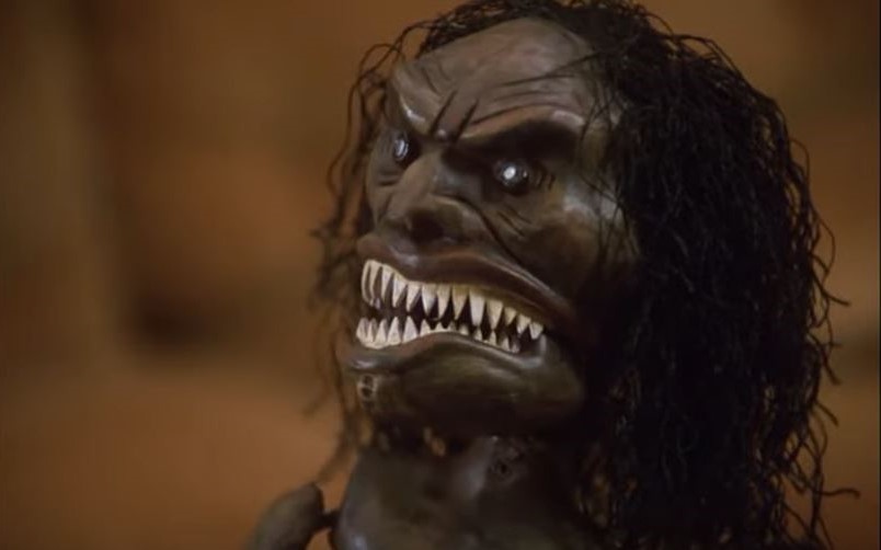 If you know of a more terrifying-looking creature let me know. My thoughts on "Trilogy of Terror" at 50 via @classicmoviehub.bsky.social <a href="/CMBA_Feed/">CMBA</a> 
classicmoviehub.com/blog/monsters-…
