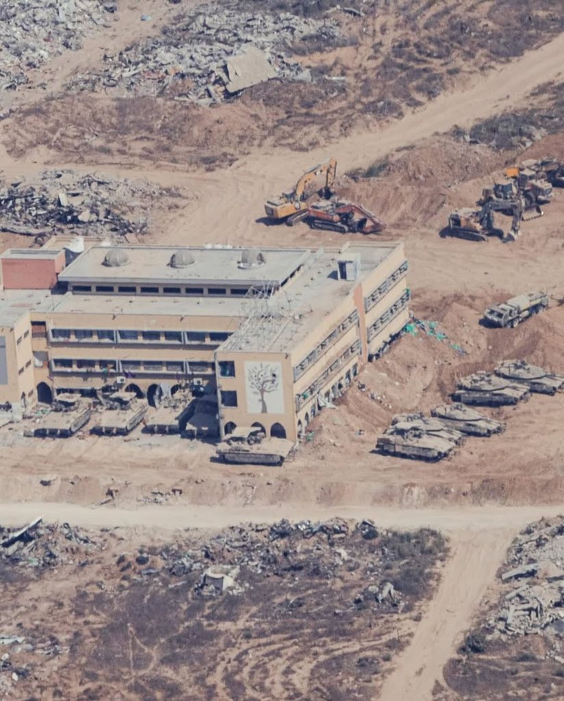 Who’s using Gaza schools as military bases?