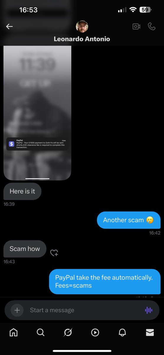 gothmami_daddy's tweet photo. Just another scam 

#findomScamAlert #findom https://t.co/vuQbXucDIj