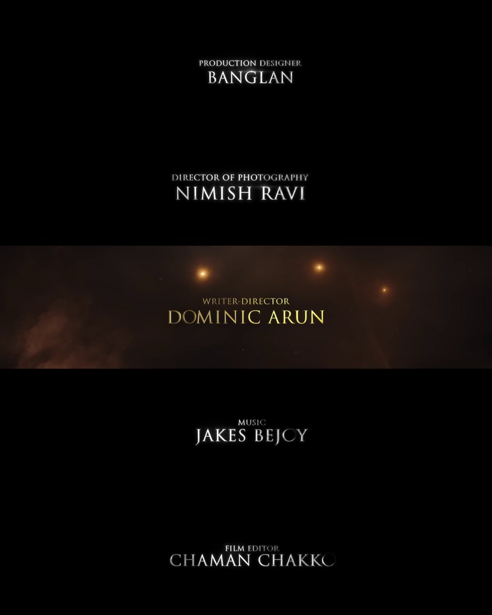 #LokahChapter1Chandra 
Great Visuals and BGM💯
<a href="/NimishRavi/">Nimish Ravi</a> <a href="/JxBeatz/">The chosen one</a> 

I'm excited to see the person who appeared in the Trailer! who might be that🤞🏻
<a href="/kalyanipriyan/">Kalyani Priyadarshan</a> <a href="/naslen__/">Naslen</a> <a href="/dominicarun/">Dominic Arun</a>