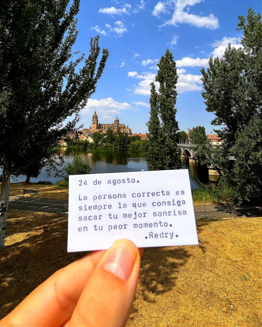 24 de agosto.

Salamanca, España.
¿Compartes? 💙