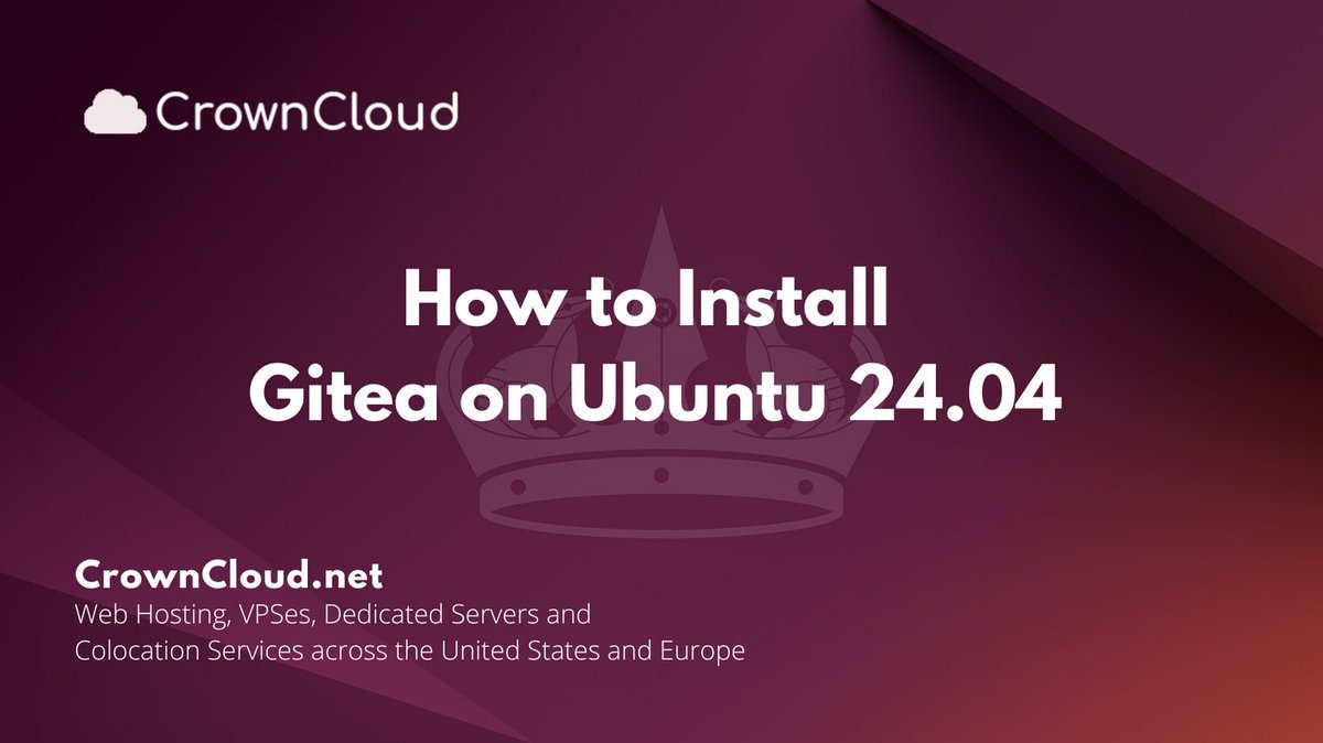 crownclouds's tweet image. Self-host your Git repos with ease!
Install Gitea on Ubuntu 24.04 using our step-by-step guide:
wiki.crowncloud.net/?How_to_Instal…
#Ubuntu #Linux #Gitea #Git #SelfHosting #OpenSource #FOSS #DevOps #SysAdmin