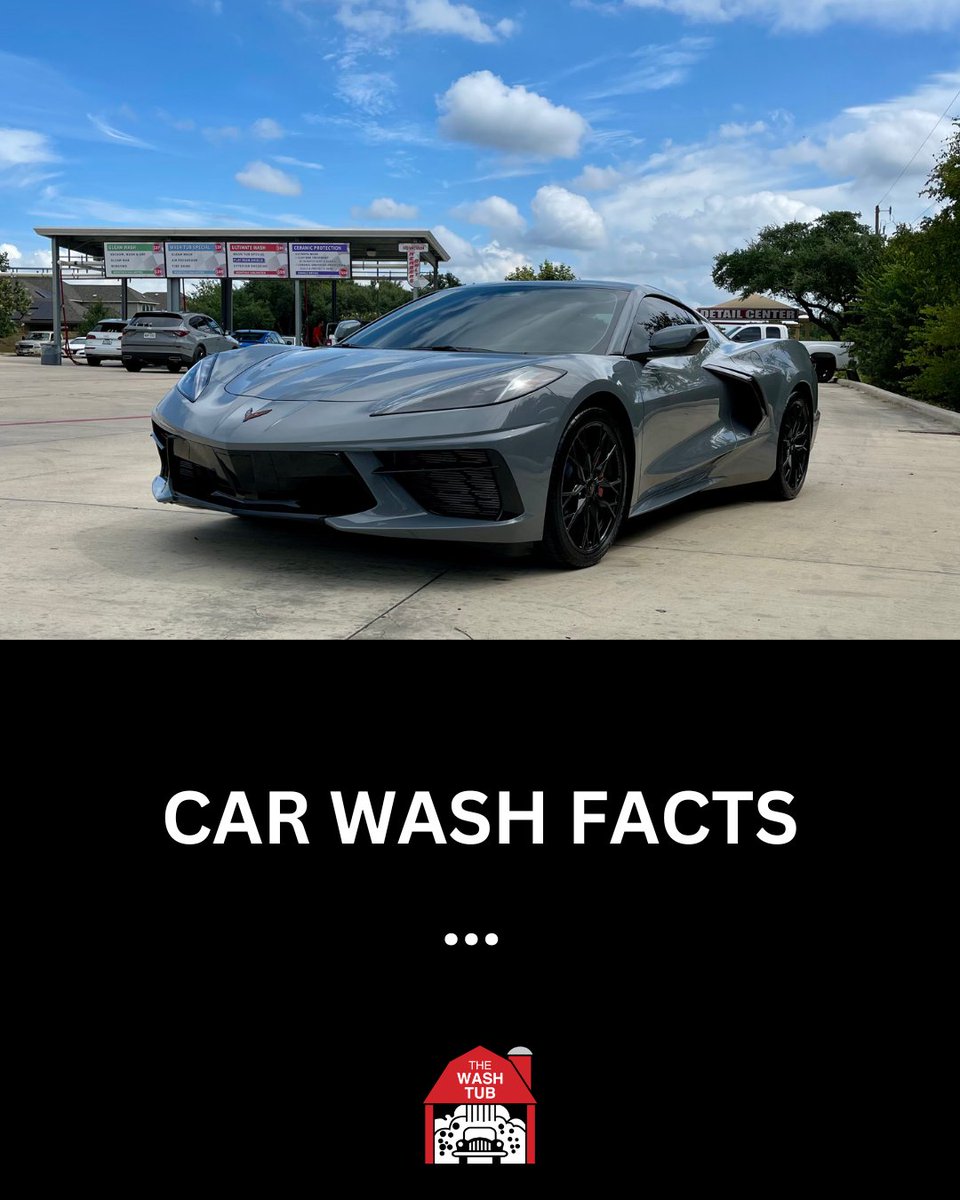 🚗 Car Wash Facts You Should Know:
1️⃣ Regular washes protect your paint &amp; resale value
2️⃣ Bugs &amp; sap can cause permanent damage
3️⃣ Pro washes use less water than washing at home!

Keep your ride clean &amp; protected at The Wash Tub! 💦
#CarWashFacts #TheWashTub #CarCareTips