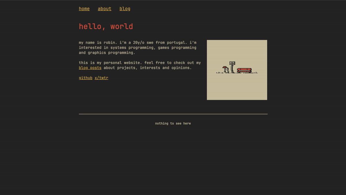 Robin's Secret Hideout tweet media