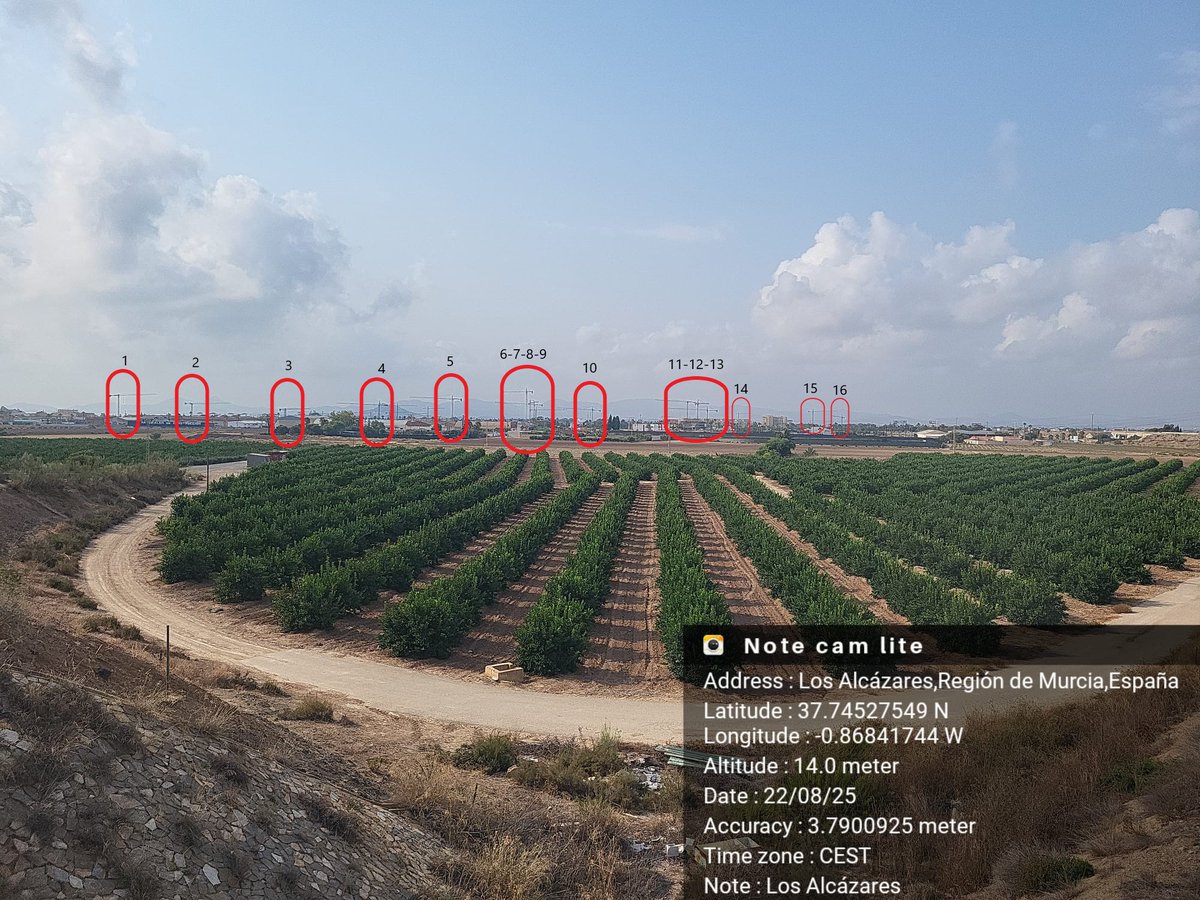 22 de agosto de 2025

SKYLINE  de GRUAS en Los Alcázares #MarMenor