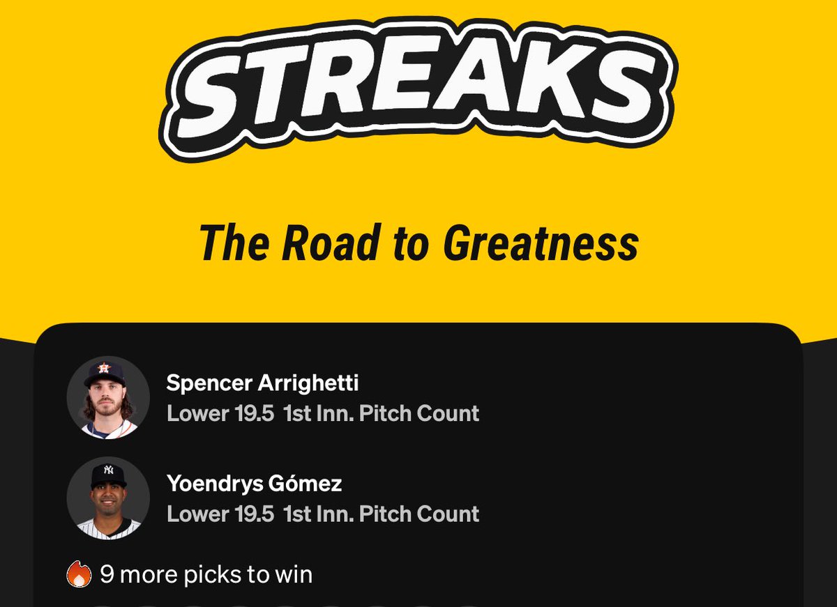 CookinGreenss's tweet image. BACC AT IT‼️✅ #NRFI #PITCHCOUNT #MLB