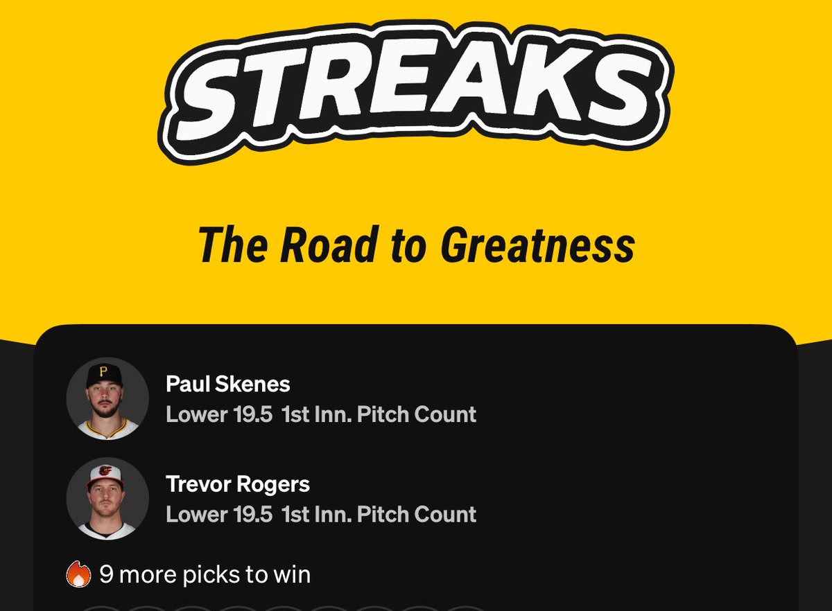 CookinGreenss's tweet image. BACC AT IT‼️✅ #NRFI #PITCHCOUNT #MLB